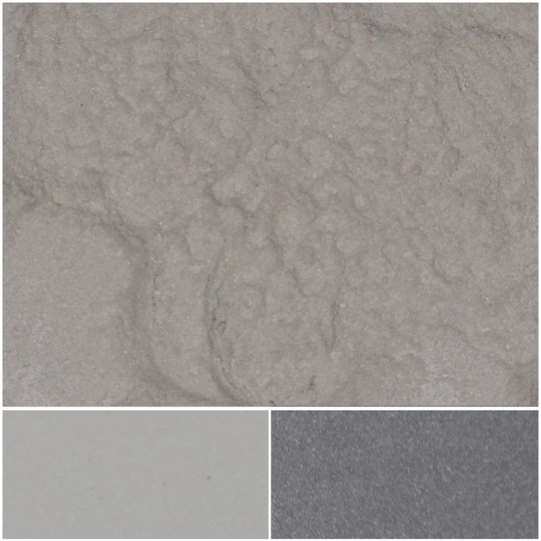 Bichroma diamond design showcases a unique blend of gray tones and textures.