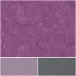 Bichroma Violet pigment powder displayed with shades of purple and gray.