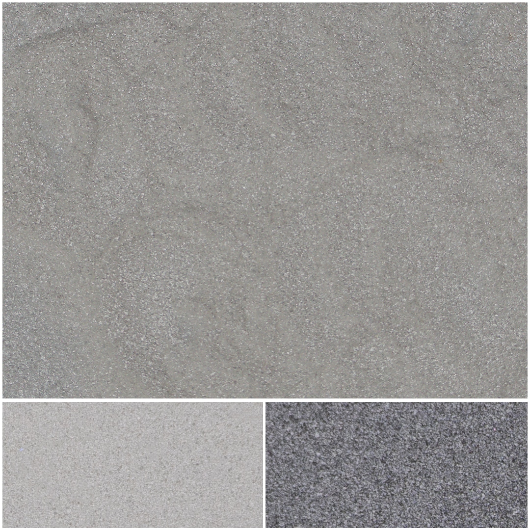 Biluna Brilliant Glitter UVS showcases stunning, shimmering textures in gray hues.