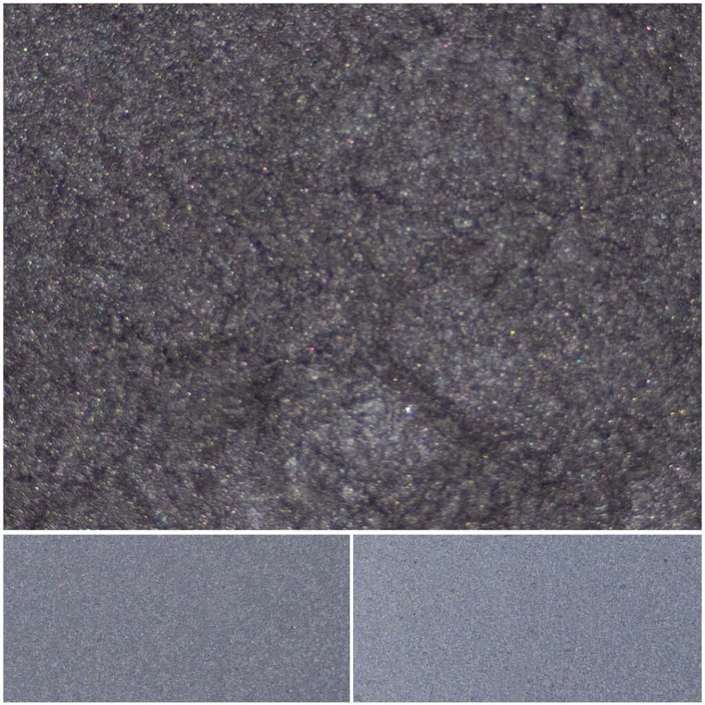 Lustrous black texture with shimmering particles, perfect for modern designs.