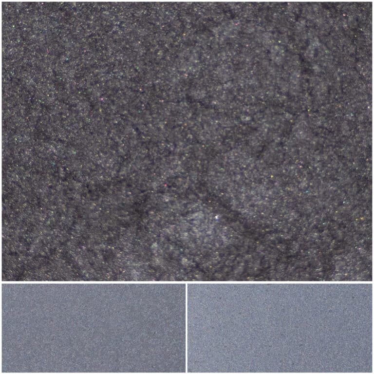 Lustrous black texture with shimmering particles, perfect for modern designs.