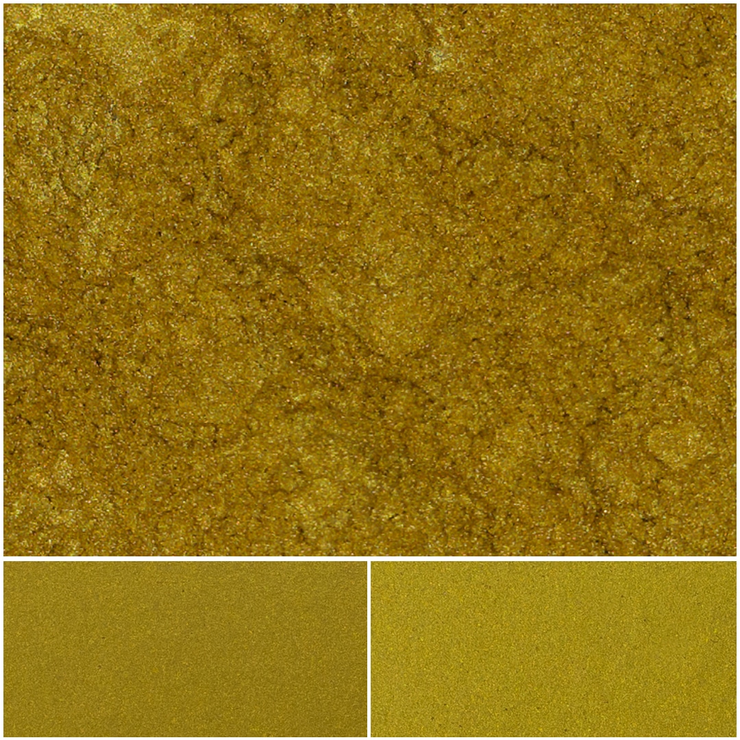 Luxurious precious gold powder ideal for makeup and artistic applications.