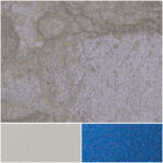 Sparkling blue pigment for vibrant art and craft projects, enhancing creativity.