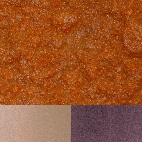 Vibrant Glamour Creamsicle texture showcasing rich orange hues and luxurious finishes.