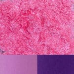 Glamour deep pink pigment with vibrant hues for bold makeup looks and artistic creations.