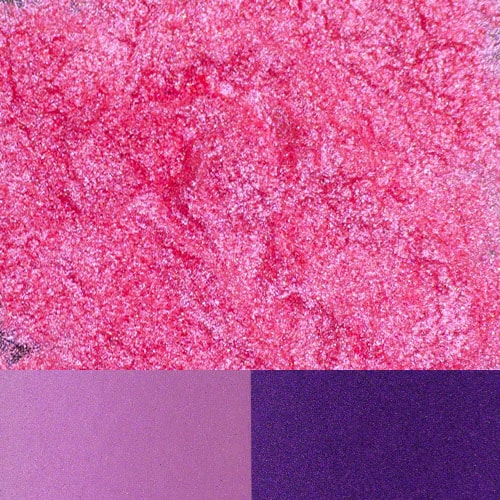 Glamour deep pink pigment with vibrant hues for bold makeup looks and artistic creations.