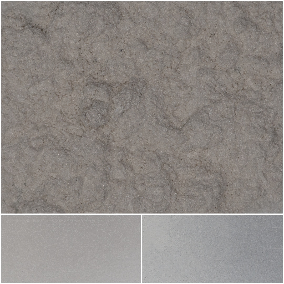 Natural silver rutile texture with stunning gray tones for mineral collection and decor.