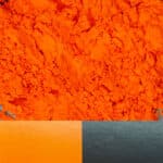 Vibrant orange carrot powder ideal for cooking and baking recipes.