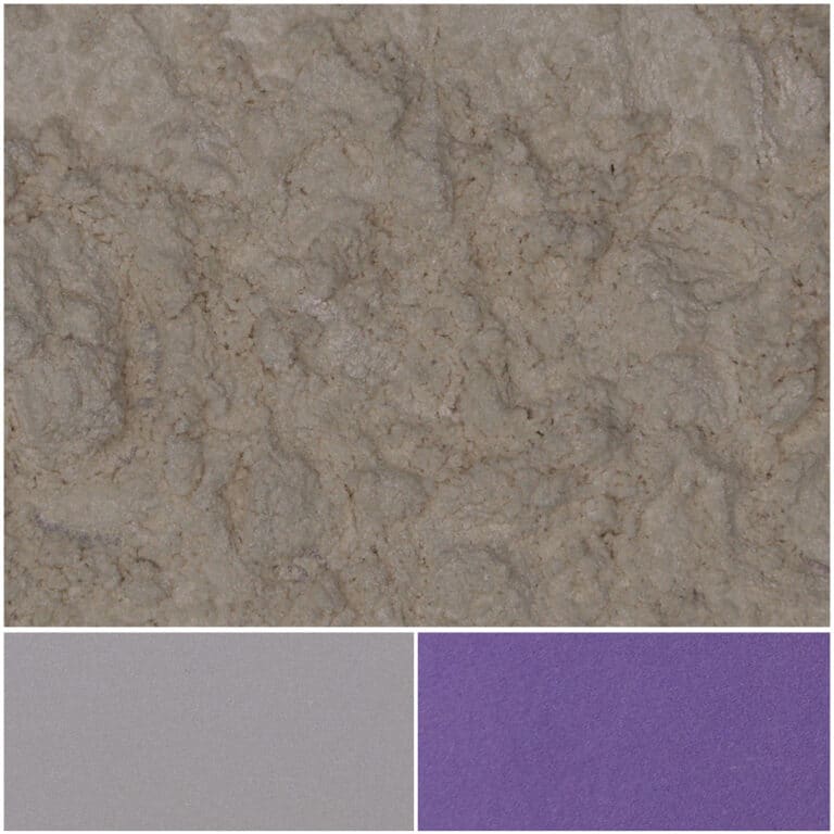 Optique DP Super Violet color samples showcasing vibrant violet and neutral grey shades.