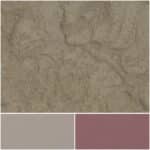 Elegant Optique Pearl Red surface showcasing textured patterns and rich color variations.