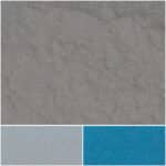 Vibrant Optique Satin Blue texture with shimmering highlights and subtle color variations.