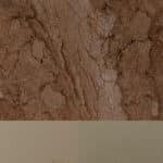 Fine camel-colored sachet powder ideal for makeup and cosmetic use.