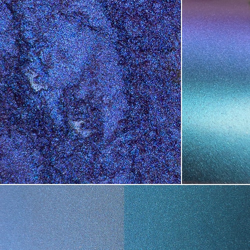 Vibrant blue texture patterns ideal for backgrounds and designs.