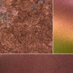 Rich copper texture background ideal for design and artistic projects.