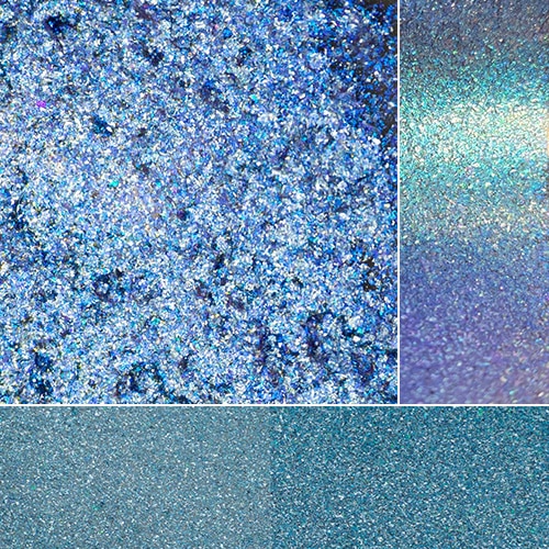 Shimmering blue glitter background for stunning design and creative projects.