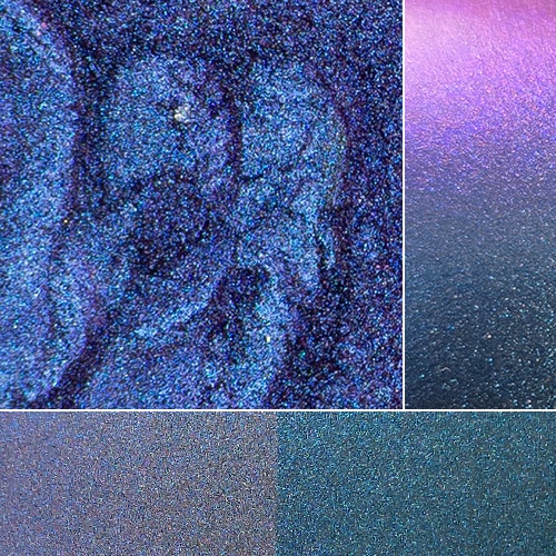 Blue and purple shimmering texture surface perfect for backgrounds and designs.