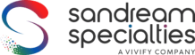 Sandream Specialties logo showcasing vibrant colors and modern design for creative branding.