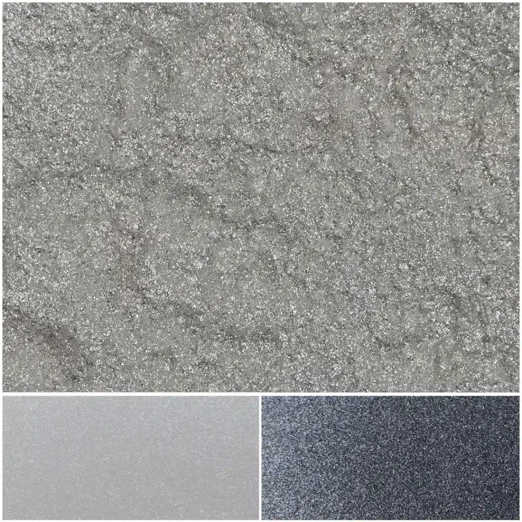 Shimmering fine silver textures in various shades for stunning designs and crafts.