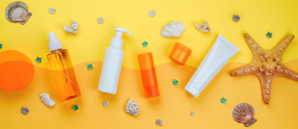 Beach-inspired skincare essentials for glowing, healthy skin.