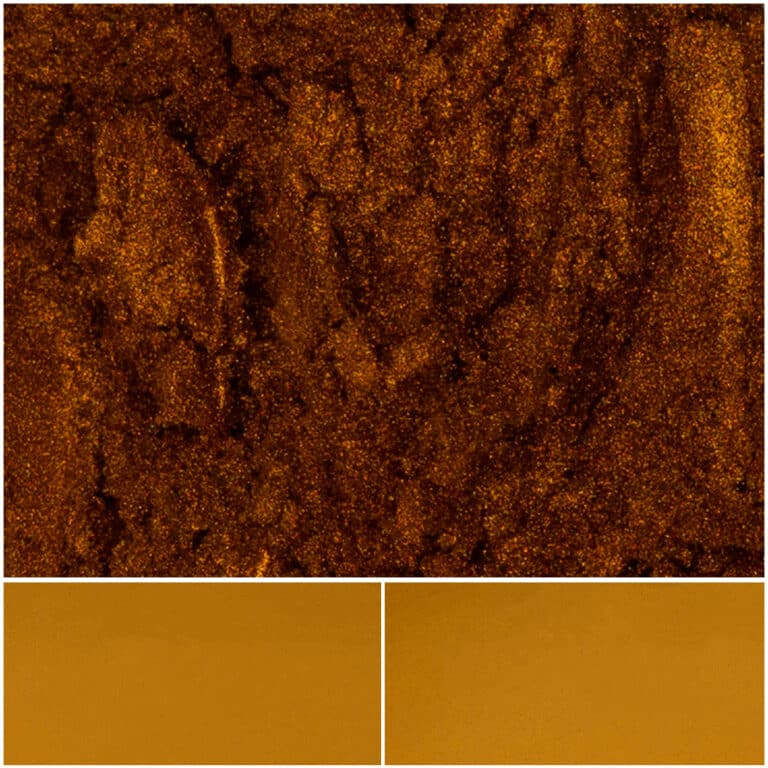 Ablaze Mandarin effect pigment swatch