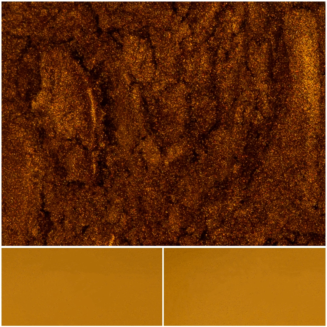 Ablaze Mandarin effect pigment swatch