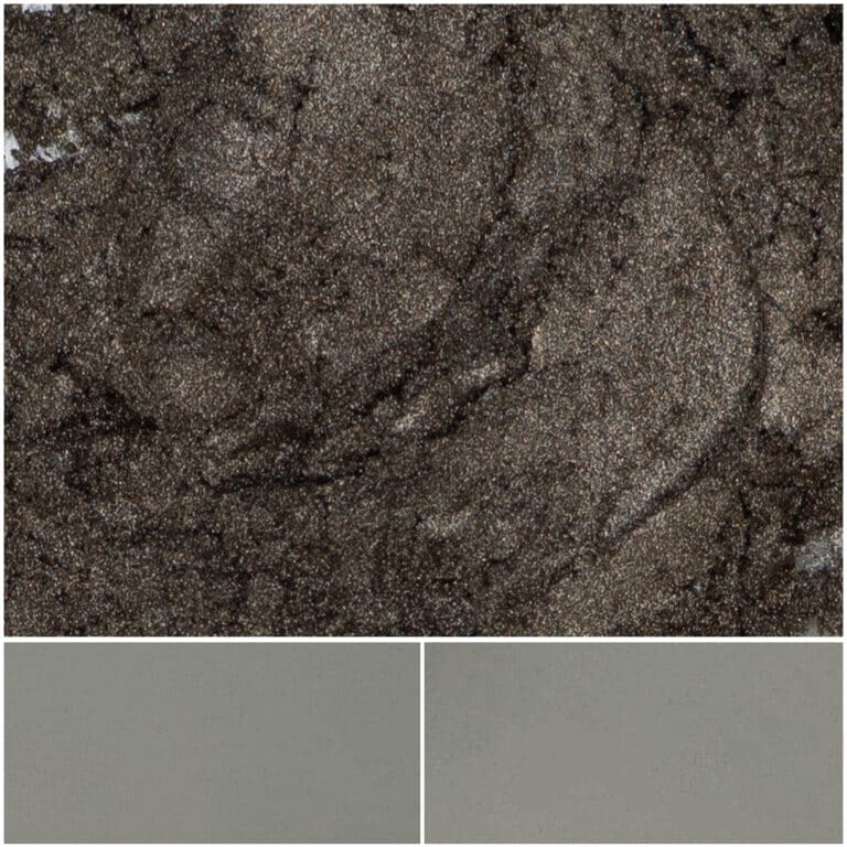 Ablaze Warm Silver effect pigment swatch