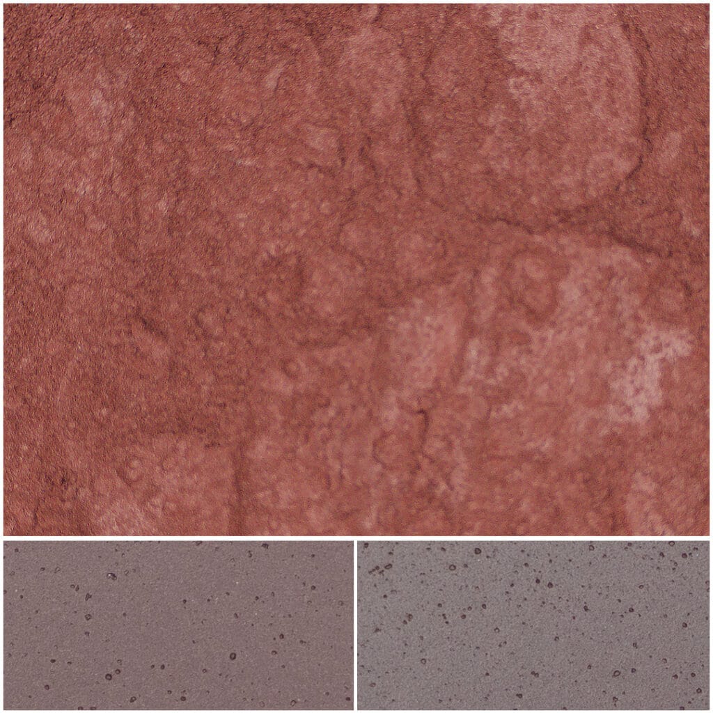 Mauve textured surface with contrasting hues, perfect for design inspiration and color palettes.