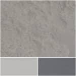 Biluna Fine UVS shows textured gray surfaces for versatile design applications.