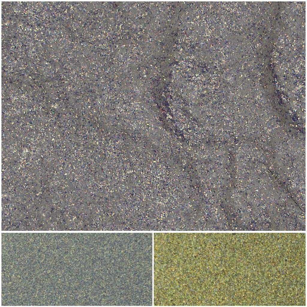 Diamond crystal textures showcasing shimmering gold tones and intricate patterns.