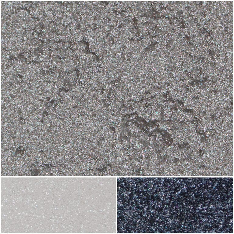 Glittering diamond dust in shades of white, silver, and dark hues.