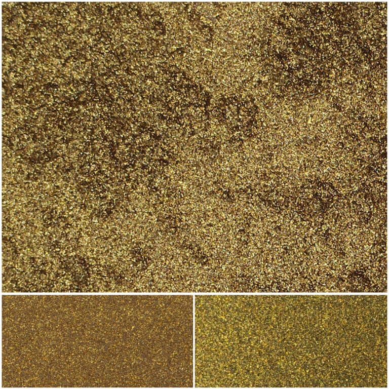Shimmering diamond fine gold glitter for stunning craft projects and decor.