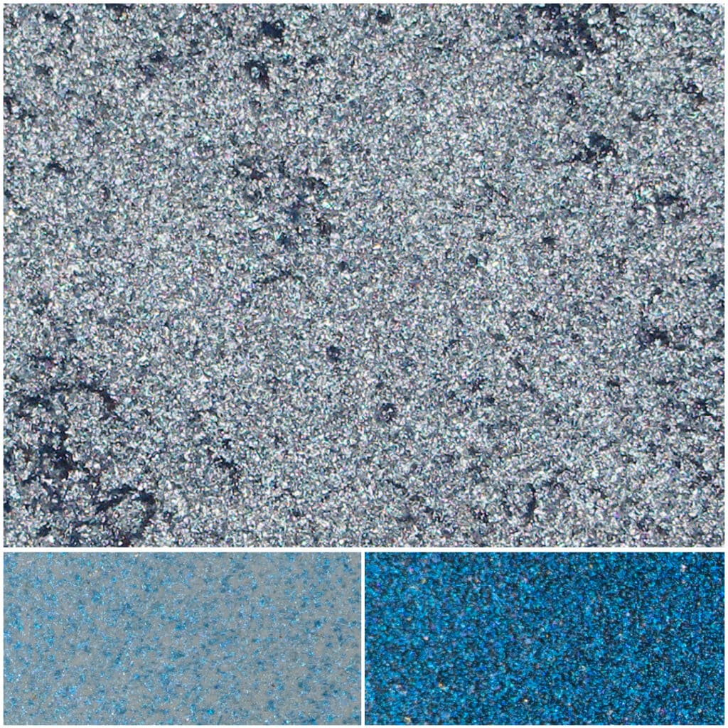 Stunning diamond-light-blue texture with shimmering glitter and varying shades of blue.