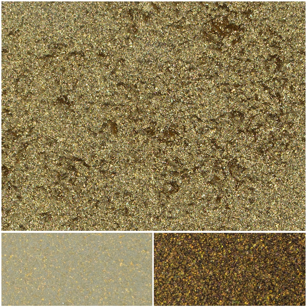 Textured golden sand with diamond-like sparkle, perfect for art and crafting projects.