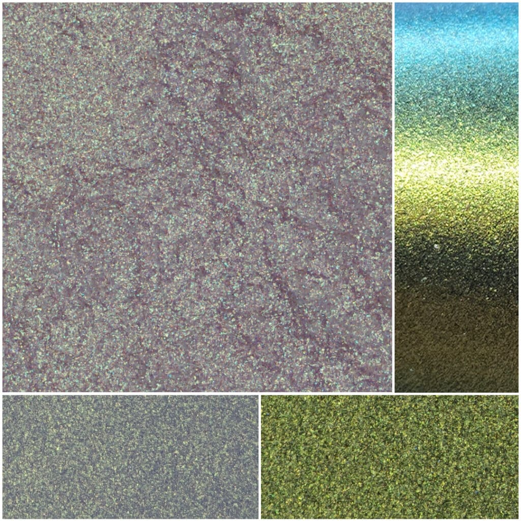 Shimmering diamond textures with variable colors for art and design projects.