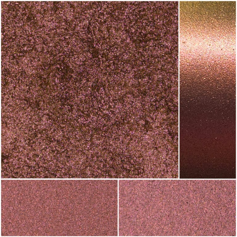 Luxurious diamond effect swatches in rich hues for makeup artistry and creative beauty looks.