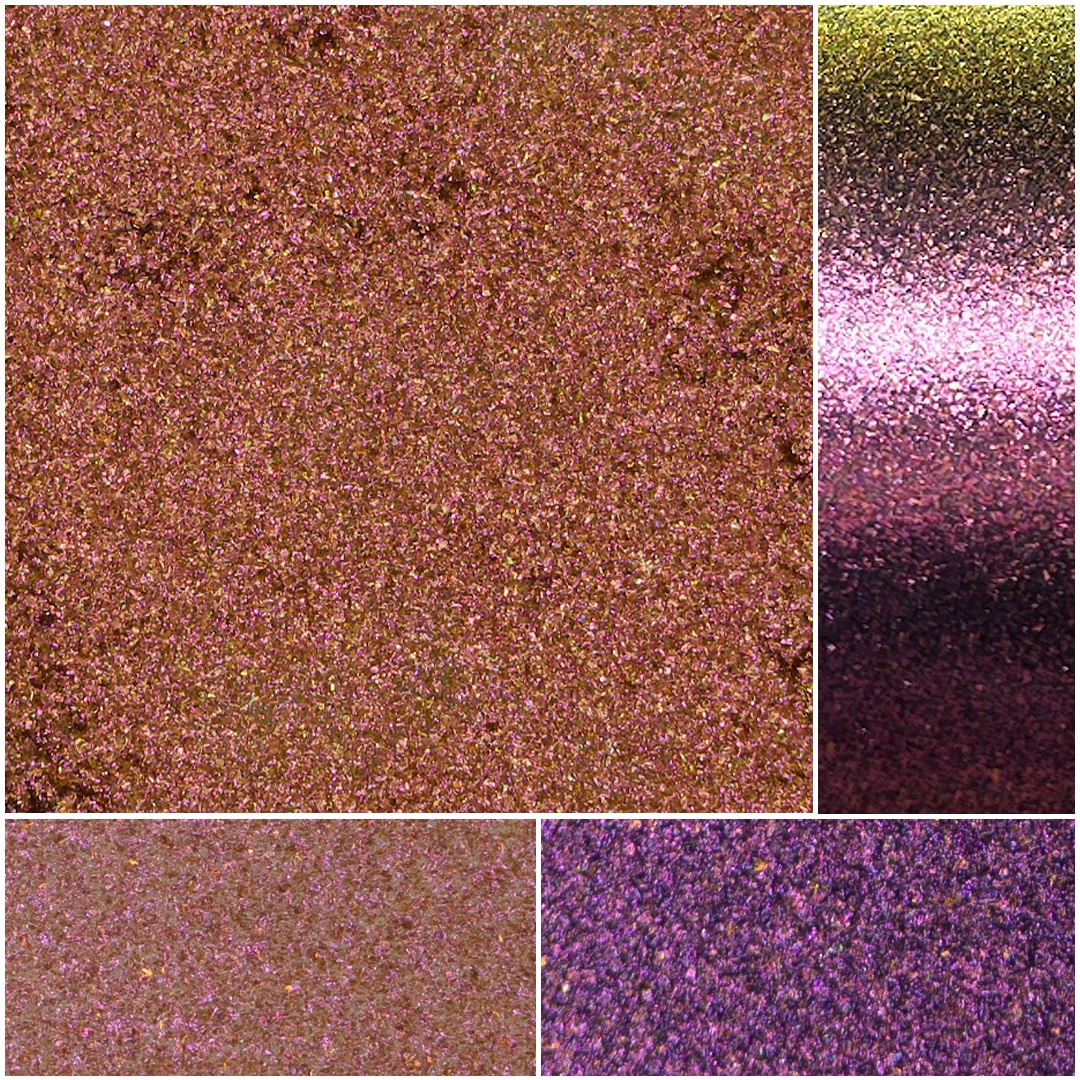 Shimmering pink and gold glitter textures for vibrant creative projects.