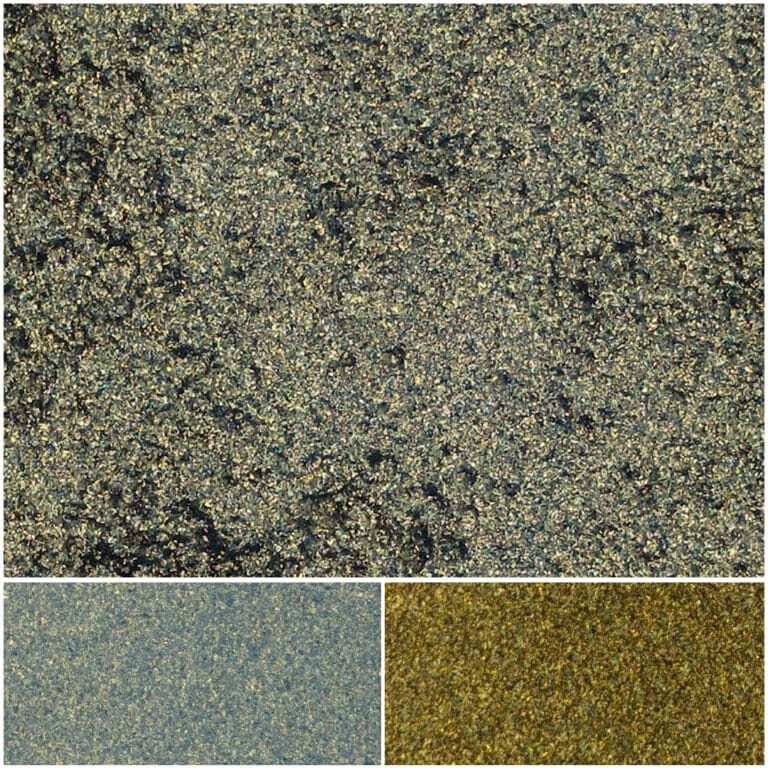 Yellowish-green diamond texture showcasing brilliance and unique color.