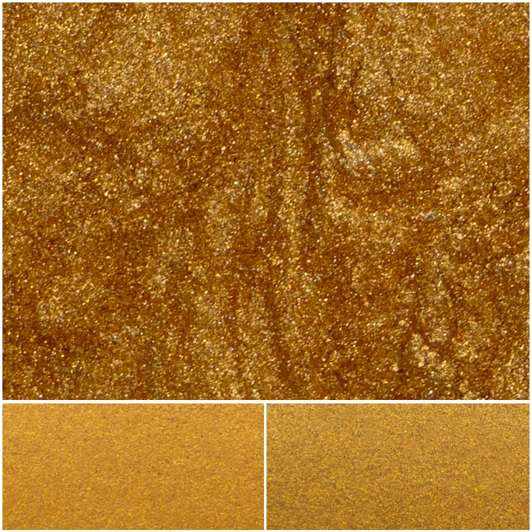 Shimmering gold glitter texture ideal for crafts and artistic projects.