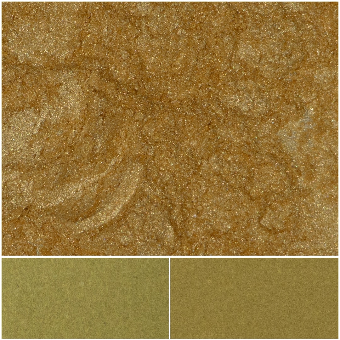 Glistening gold shimmer texture ideal for crafting and design projects.