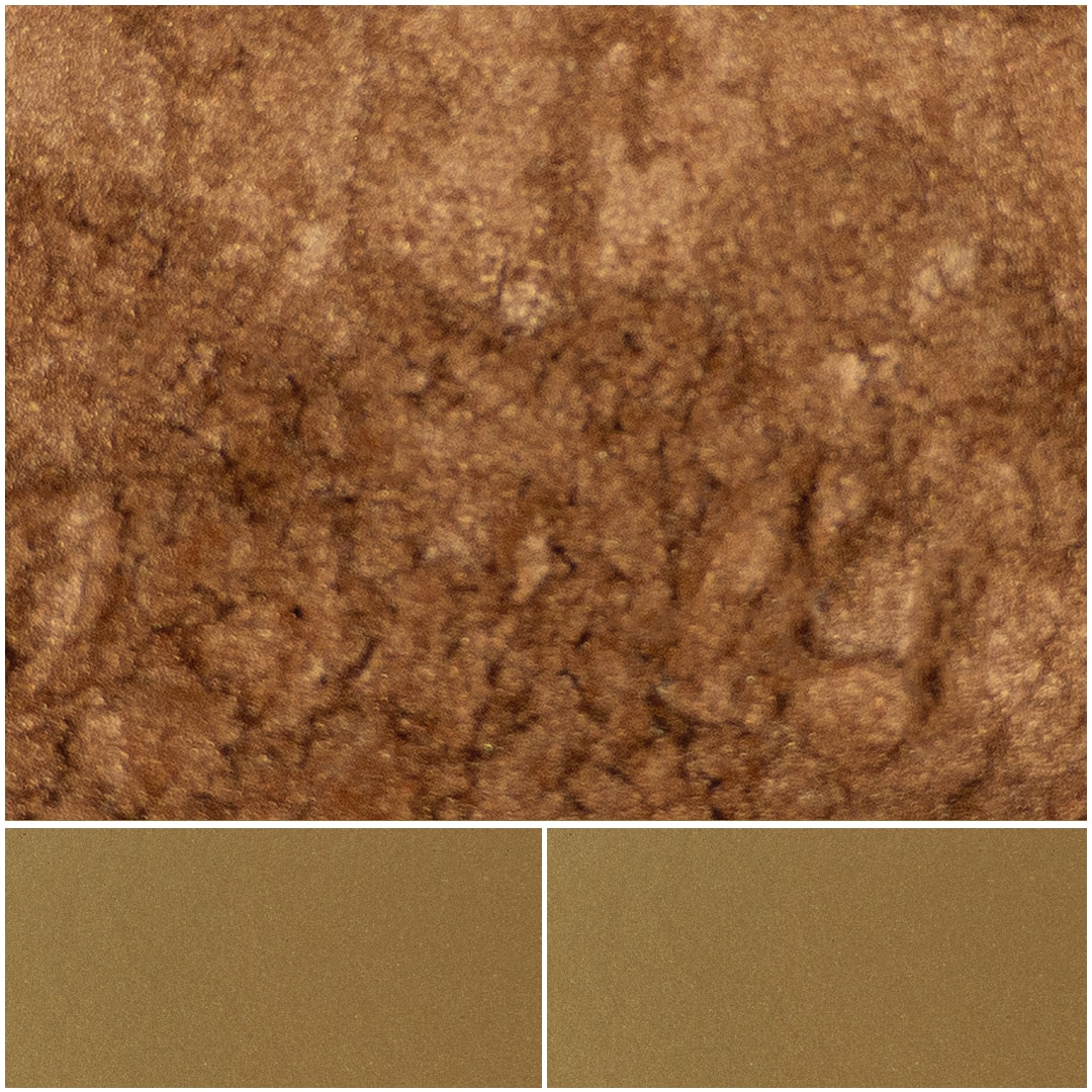 Eldorado Satin Bronze texture and color swatch for stylish design projects.