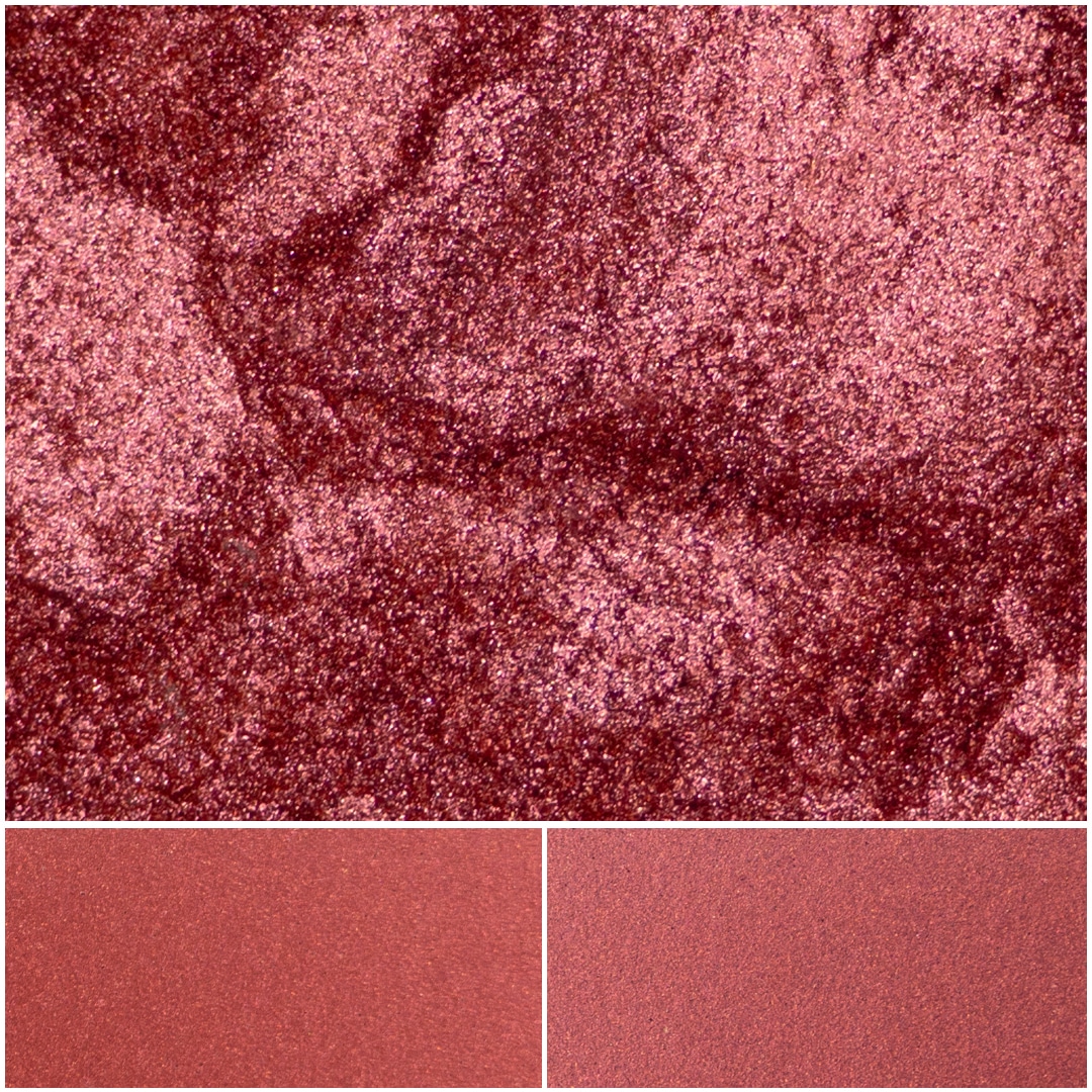 Shimmering red glitter perfect for crafting and makeup applications.