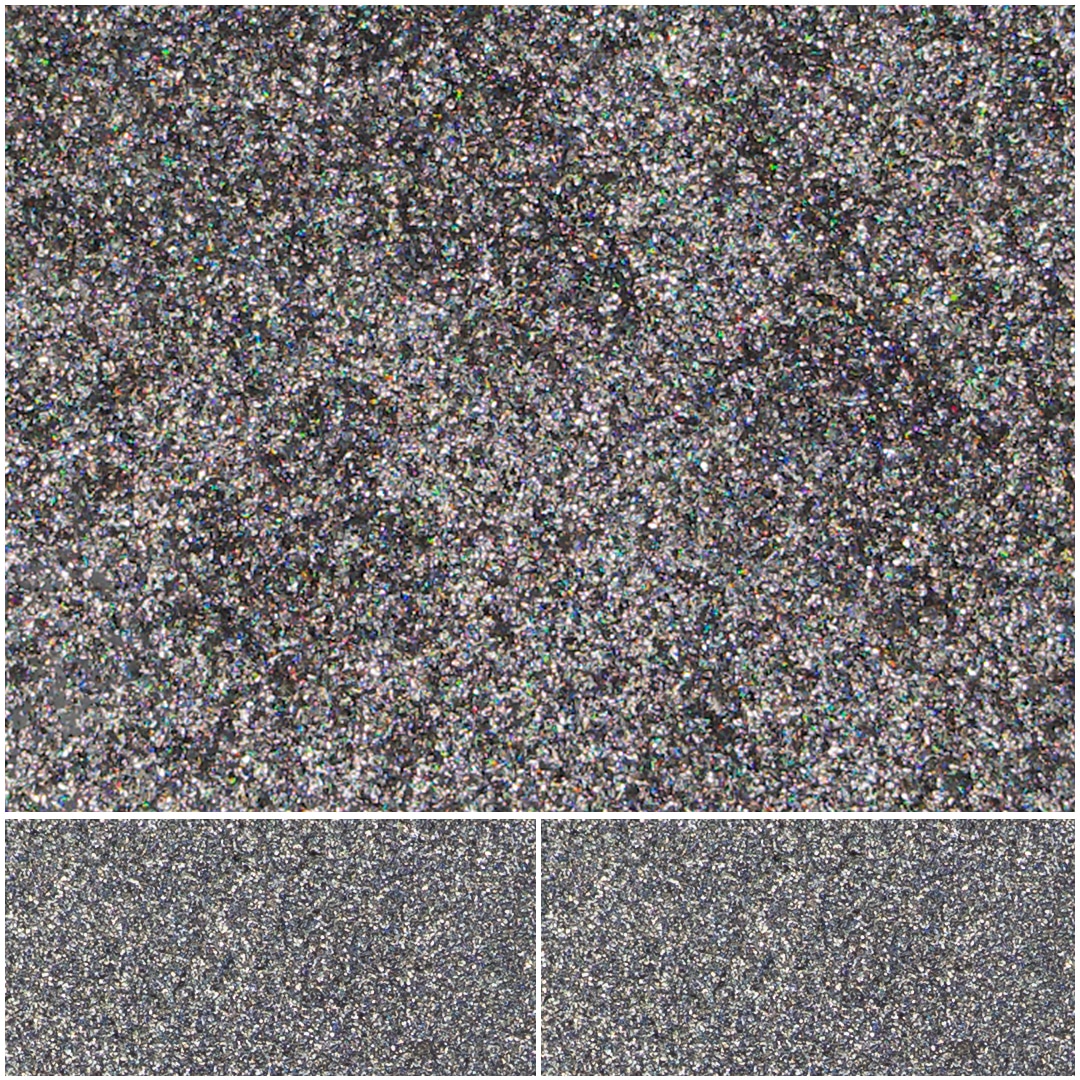 Sparkling fantasy mirror effect with shimmering colors and textures for creative design.