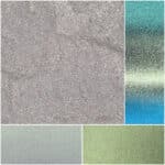 Shimmering glass textures in varied colors for creative design projects.