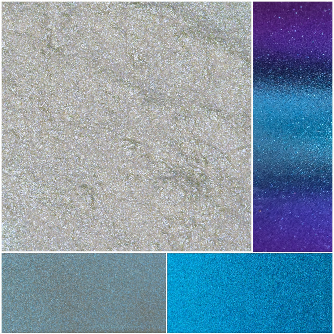 Vibrant glass textures with shimmering finishes and colorful gradients for artistic projects.