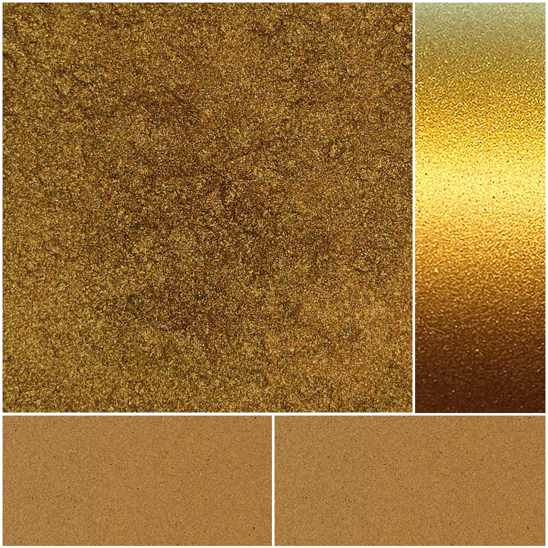 Golden glitter textures and surfaces ideal for design and decorative projects.