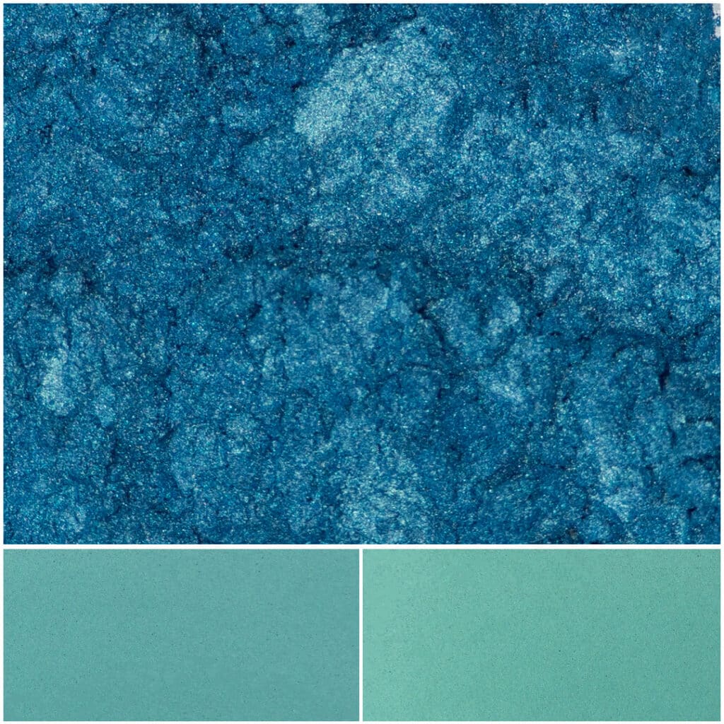 Vibrant aquamarine texture with shades of blue and green for artistic creations.
