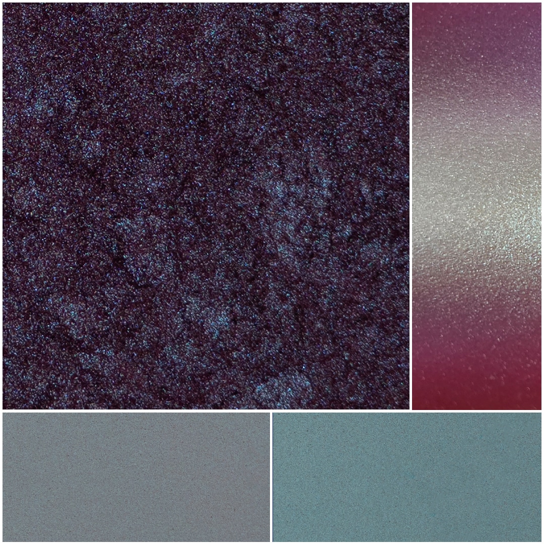 Vibrant color swatches featuring rich hues for creative projects and design inspiration.
