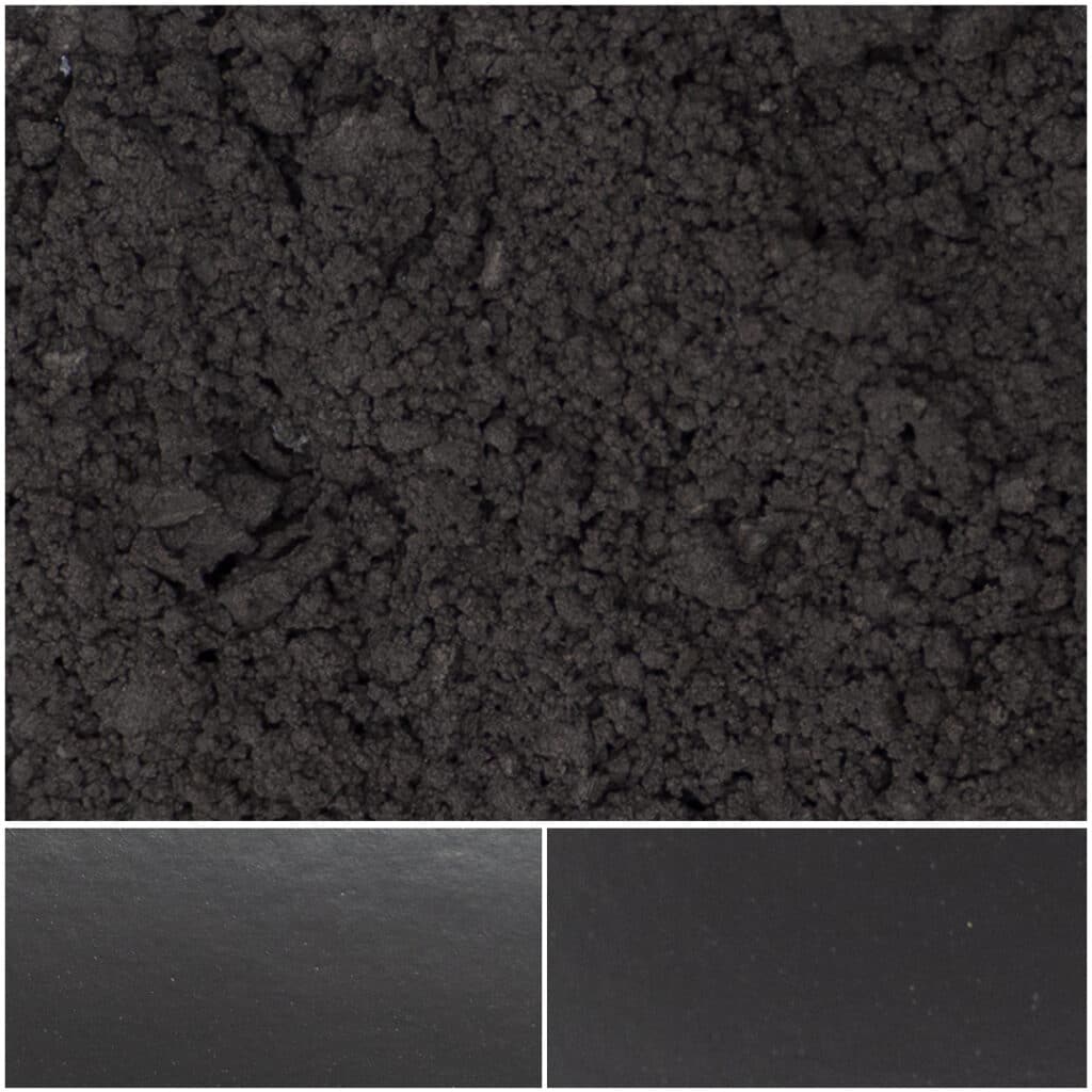 Blackberry powder texture showcasing fine, dark granules for culinary and artistic uses.