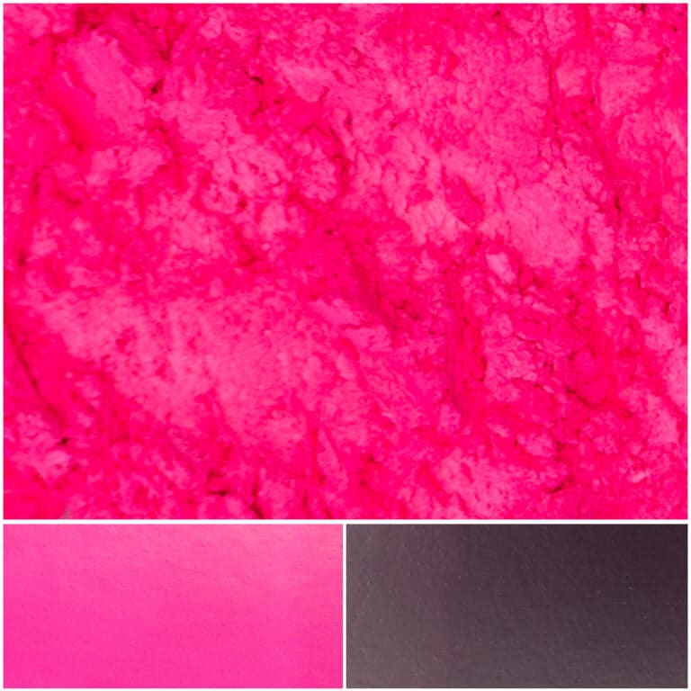 Vibrant dragon fruit powder in vivid pink shades, perfect for smoothies and desserts.