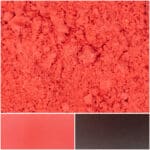 Vibrant pink grapefruit powder texture with bold, rich color for creative projects.